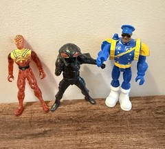 Vintage 1990’s-2000 Mixed Action Figure Toys Lot 13 Star Wars Marvel X-Men TMNT