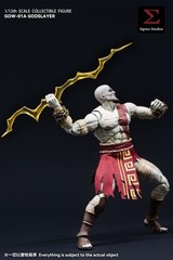 IN STOCK SIGMA STUDIOS GOW-01A The God Kratos Ghost of War 1/12 Figure