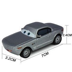 New Disney Pixar Cars Sterling Die-cast 1：55 Model Car Toy Kids Loose Boys Gifts