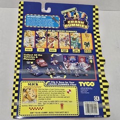 SEALED Crash Test Dummies Bendable Figure Spare Tire Tyco 1991 New Vintage MOC