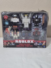 ROBLOX Action 6 Figures Tower Defense Simulator Cyber Angel City Playset