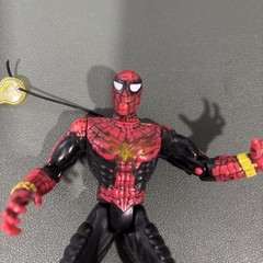 Electro Shock Spider-Man 5″ Action Figure 1997 Toybiz Incomplete