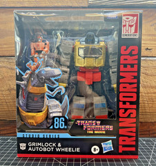Grimlock & Autobot Wheelie Transformers Studio Series 86 SEALED 1st Release