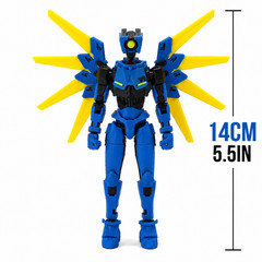 Ultra Kill V1 Action Figure 14cm/5.5in – 1/12 Scale 3D Printed Collectible Toy