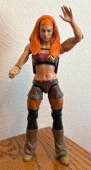 BECKY LYNCH great WWE women’s wrestling FIGURE by MATTEL raw smackdown