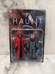 Trick Or Treat Studios 2 Pack Haunt Devil & Clown 3.75 In Mini Action Figure NEW
