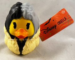 Disney – Cruella – 101 Dalmatians – Rubber Duck – Approx 2.5″ High – Halloween
