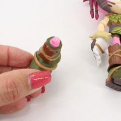 Sonic Prime Thorn Rose Amy 5″ Action Figure JAKKS Parts Repair Broken Leg
