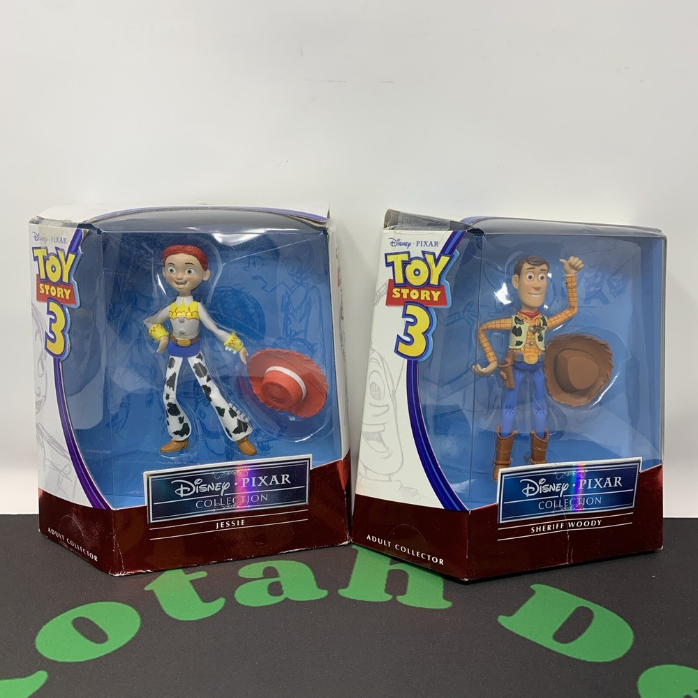 Toy Story 3 Lot Disney Pixar Collection Sheriff Woody Jessie Adult Collector