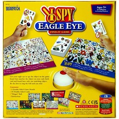 I SPY Eagle Eye – Dexterity Racing Board Game for Family, Adults, and Children (