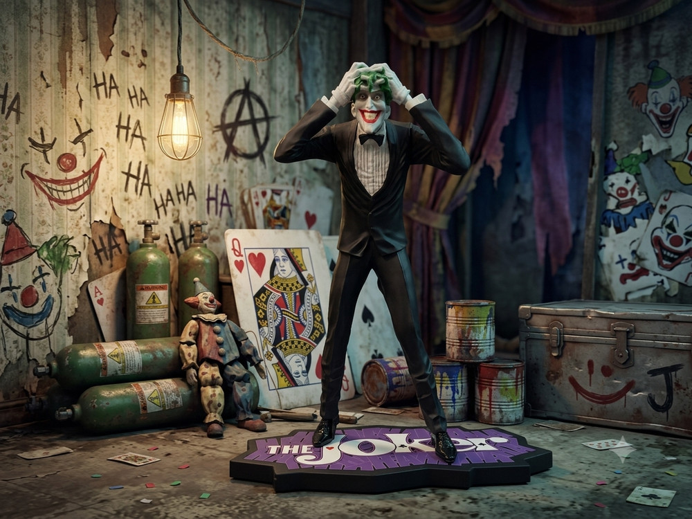 DC Direct DC Comics The Joker Purple Craze by Brian Bolland 1/10 Scale Statue