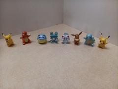 Pokemon Figures Bundle Lot Of 8 Different Characters Collectible