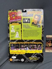 NIB 1999 NWO Smash ‘N Slam Scott Hall With Breakaway Table AUTOGRAPHED (LOOK)