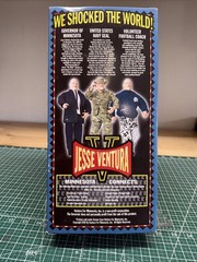 Jesse Ventura Man of Action MN Governor Figure Football Coach Rare 12” Figure