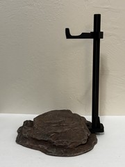 Hot Toys 1/6 CUSTOM Hand Painted Rock Base Stand ONLY