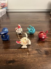 Bakugan Battle Brawlers Lot of 5 B1 Bakugan+Pearl Bakugans