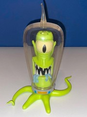 Playmates SIMPSONS Treehouse of Horror Kang Kodos Homer Spaceship Loose Complete