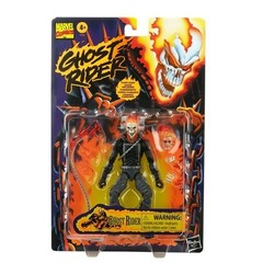 Hasbro Marvel Legends Retro Collection Ghost Rider Action Figure In Hand