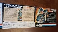 Vintage G.I. Joe yearly toy catalogs 1982-85 books and coloring book. Big lot