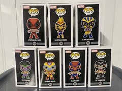 Marvel Lucha Libre Funko Pop! Vinyl #6-#12 FULL SET of 7 + Pop Protectors