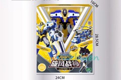 Tobot V JUSTICE V Twin Blade Transforming Robot Vehicle Action Figure Toy CN Ver