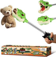 Dinosaur Pincher Toys for Age 3 and up Jurassic Dinosaurs T-Rex Grabber Toy Claw
