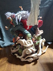 Naruto Uzumaki Jiraiya & Minato Namikaze Action Figure Statue Naruto Collectible