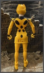 POWER RANGERS JUNGLE FURY _ YELLOW CHEETAH RANGER _ ** FIGURE ONLY **