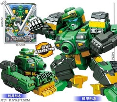 5.5″ Tobot V GD Jackhammer Tank Transforming Robot Vehicle Action Figure Toy