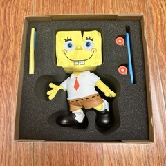 SpongeBob Blockhead 9″ Vinyl Figure Toy Skateboard Skater Bob Dob Martian Toys