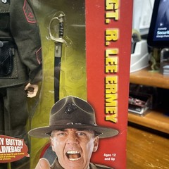 Gunnery Sgt. R. Lee Ermey Figure Sideshow New Seal (No Sound) full metal jacket