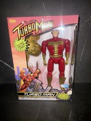 Turbo Man Deluxe 13 1/2 Inch Fully Posable – Jingle All The Way! Mint In Box