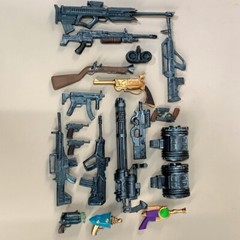 17pcs Weapons Guns Deluxe Accessory Munitions Pack 2 For 7” Figures McFarlane
