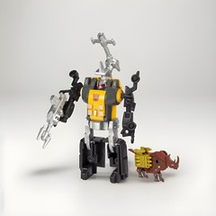 Transformers Retro Reissue 40th Anniversary Edition Bombshell/Ramhorn Figure Set