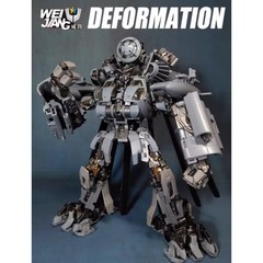 Blackout M05 W8086 K Version Alloy Model Transform WJ Action Figure