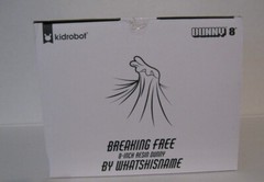 New Kidrobot Breaking Free Dunny 8-Inch Action Figure Whatshisname Polish Artist