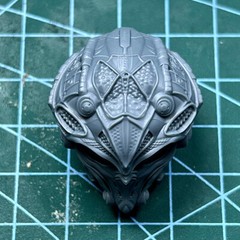 1/12 1/10 1/18 Scale The Truck Helmet Head Sculpt Unpainted Fit 6″ ML SHF Neca