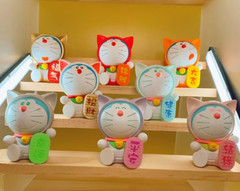 Doraemon Full of Fortune Lucky Cat Series Blind Box Confirmed Figure Toy Gift！
