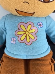 Vtg Y2K Dora The Explorer Jumbo Plush Viacom 24″ Nick Jr Pillow Toy Doll 2007