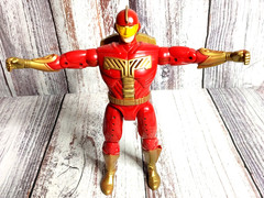 Tiger Electronics 1996 Turbo Man 13″ Jingle All the Way Figure W/ Lights & Sound