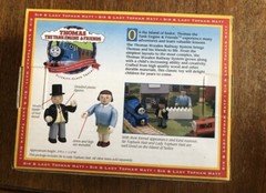 1997 Learning Curve Thomas Train Wooden Articulated Sir & Lady Topham Hatt! NEW!