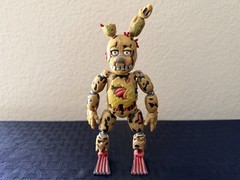 FUNKO FIVE NIGHTS AT FREDDYS “SPRINGTRAP” 5″ OG BAF ACTION FIGURE 2016 FNAF