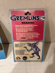 LJN Gremlins Gizmo Poseable Mogwai Action Figure, Plastic, 1984 Vintage & Stripe