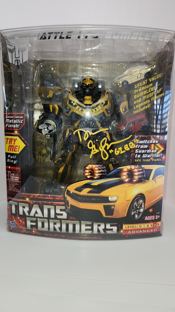 Transformers Battle Ops Bumblebee(Metallic Version) Collector Item/ AUTOGRAPH