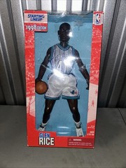 Starting Lineup 1998 Edition Glen Rice 12″ Figure New In Box Charlotte #41