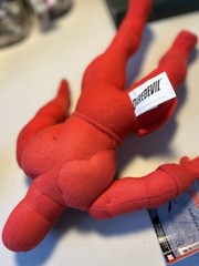Marvel DareDevil Stuffed Action Figure Bendable Arms & Legs 2003 New With Tags