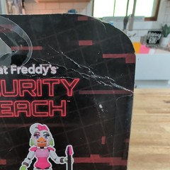 Funko FNAF Montgomery Gator Glamrock Freddy Security Breach Figures 5″ New