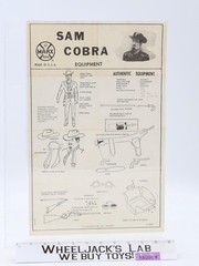 Sam Cobra 100% Complete Johnny West 1972 Best of the West W/ Box Marx Vintage