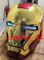 US!!! Iron Man MK5 1:1 Helmet Wearable Voice-control Mask Cosplay AUTOKING Gift