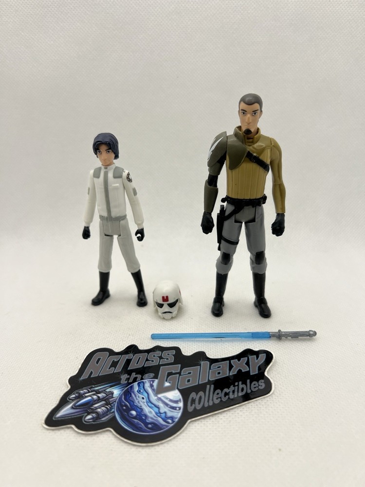 Star Wars Rebels Ezra Bridger Cadet & Kanan Jarrus 3.75″ Figure From 2 Pack